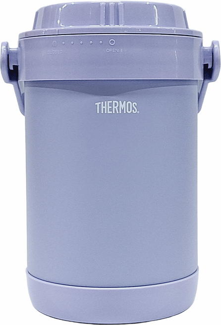 THERMOS 膳魔師 不鏽鋼真空燜燒提鍋, 香芋紫, 1.5L, 1個