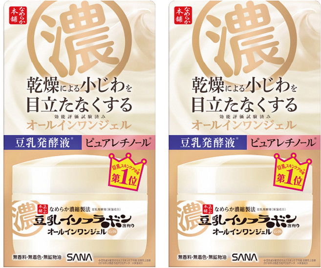 SANA 莎娜 豆乳美肌緊緻潤澤多效凝膠霜, 100g, 2件