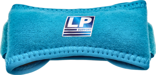 LP SUPPORT 特殊托型加壓式髕骨帶 781CN, 1個, 淺藍色
