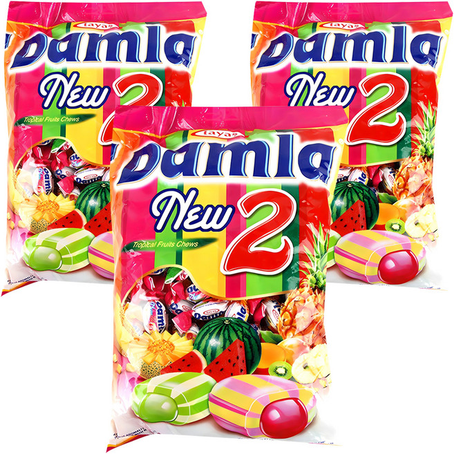 tayas 達姆拉糖, 1kg, 3個