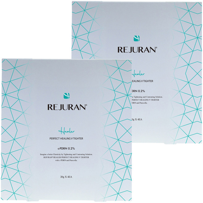 REJURAN Healer 完美修護V臉緊緻面膜, 4入, 2個
