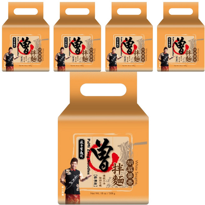 PaMi 曾拌麵 胡蔴醬香 127g, 20包