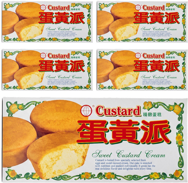 殷茂 蛋黃派, 100g, 5盒