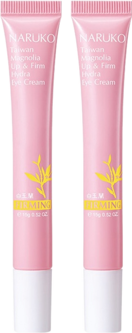 NARUKO 牛爾 台灣公司貨 白玉蘭向上緊緻眼霜, 15g, 2條