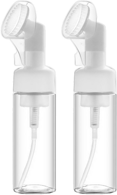 台灣 COSMOS 潔顏慕絲瓶 #FB100B 100ml, 透明色, 2個