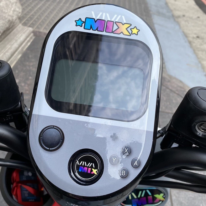 GOGORO MIX 造型儀表, 灰色 + 燻黑膜, 1個
