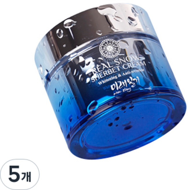 Mirae Diary 雪花雪酪保濕霜, 50ml, 5個