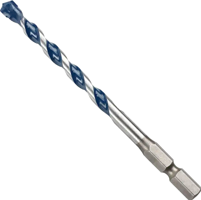 BOSCH 博世 台灣公司貨 藍龍震動水泥鑽頭六角柄 2608588419 100 x 4.5mm, 1個