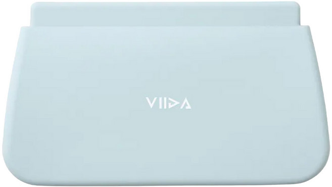 VIIDA Chubby系列 餐具防水收納袋 XL 100% 食品級矽膠 防水防油 21.6*12.1*4cm 迷霧藍 1個