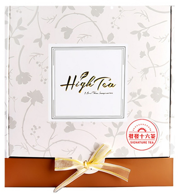 High Tea 伂橙 發發十六茶禮盒, 1個, 南非國寶茶+百香菊國寶茶+南非綠國寶茶+焦糖蘋果風味國寶茶+黑豆穀物茶+洋甘菊薄荷茶+舒活紫蘇草本茶+黃金蕎麥茶+女兒紅茶+黃金蕎麥綠茶+焙香烏龍茶+清香烏龍茶+夏綠蒂花果精靈紅茶(花果風味)+金麥蜂釀香綠茶+蘋果洋甘菊綠茶+白桃烏龍綠茶