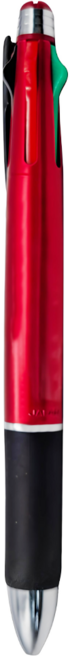 ZEBRA 斑馬牌 Clip-on 四色五合一 多功能原子筆 0.7mm B4SA2-MR, 消光紅, 1支