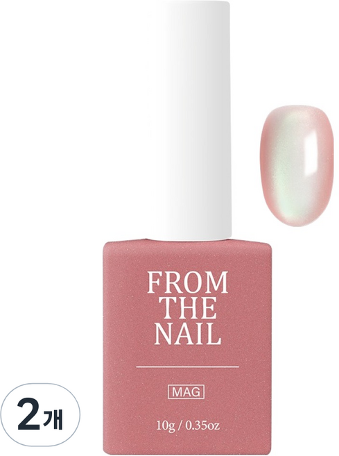 FROM THE NAIL MAGNET GEL, 2個, FG267 粉紅色, 10g