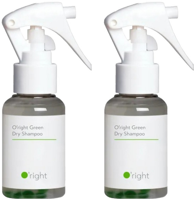 O'right 歐萊德 植萃乾洗髮, 60ml, 2瓶