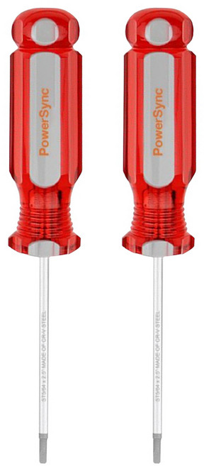 PowerSync 群加 帶磁一字起子 WDH-A06 5/64 x 2.5吋, 2支