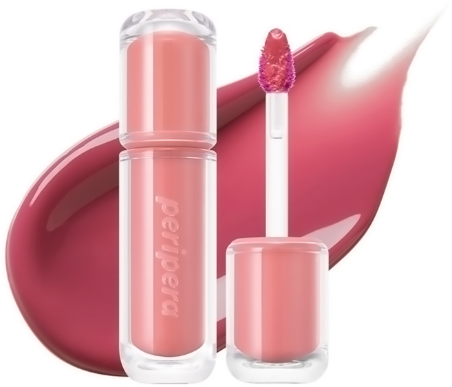 peripera 晶亮水光唇釉 2.0, 09 無花果奶棕, 1個