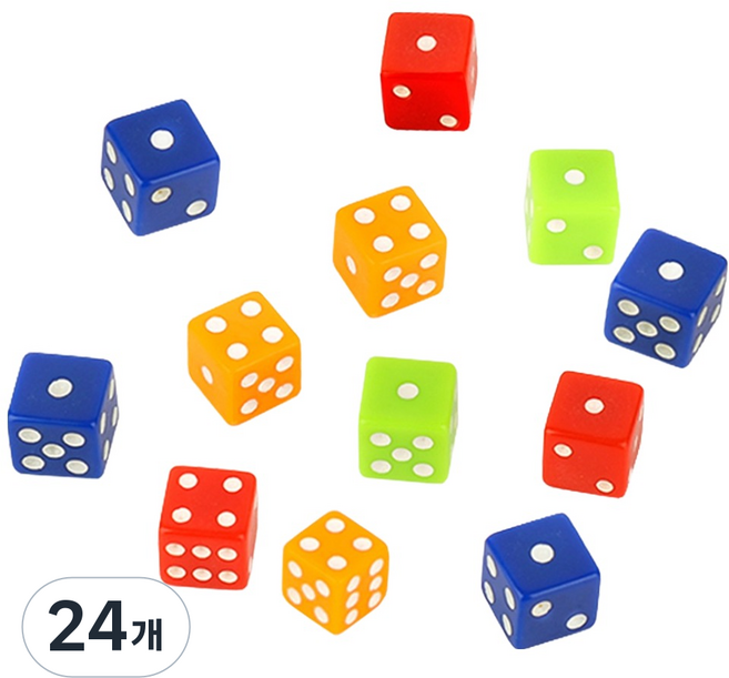 BABO 多面體骰子 6面體, 隨機出貨, 24個