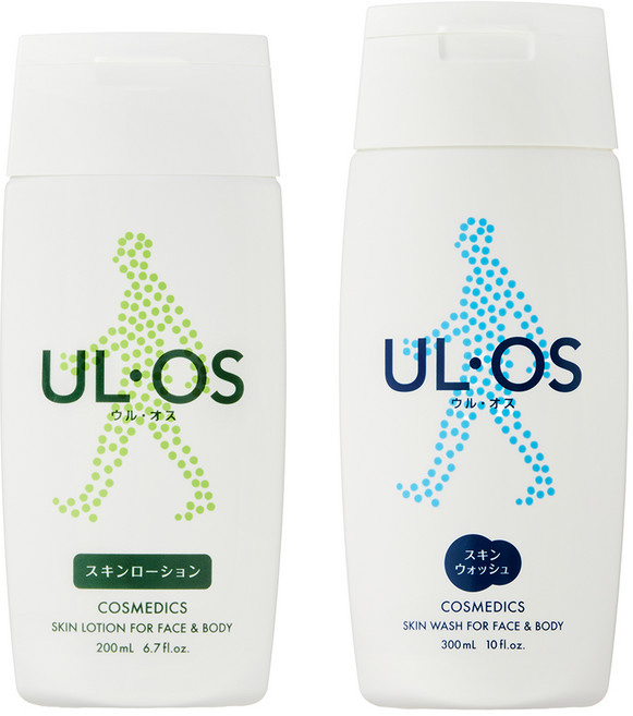 UL OS 基本2件組 油性/混合性肌膚適用, 護膚乳200ml+臉部身體清潔乳300ml, 1套