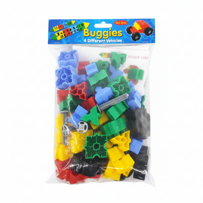 Morphun 積木 Junior 初階創意 64pcs 3歲以上, 1包