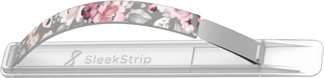 SleekStrip 犀利釦 手機握帶支架 輕量款, 法式薔薇 透明色, 1個