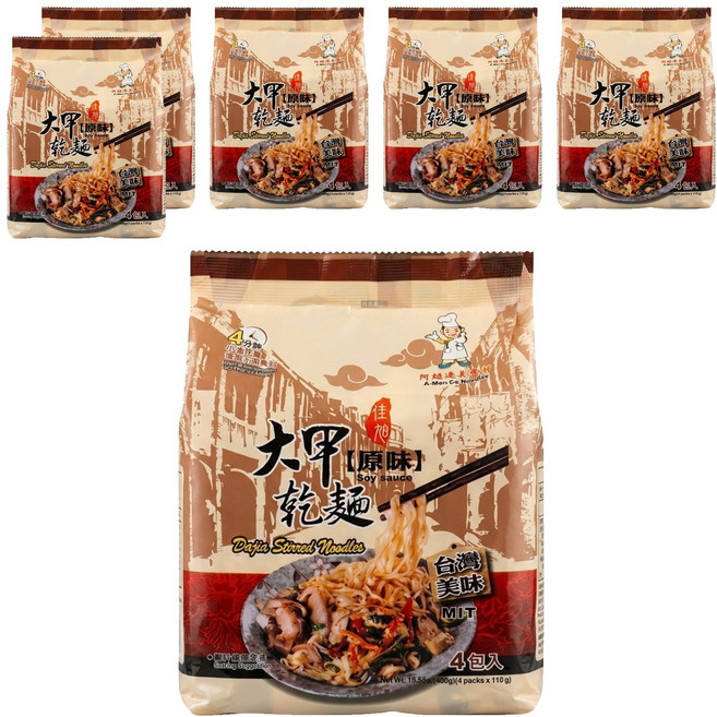 大甲佳旭 大甲乾麵 原味 全素 110g, 24包