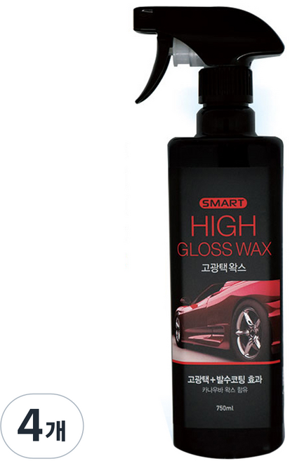 韓國 CAREX 智能高光澤蠟, 4個, 750ml