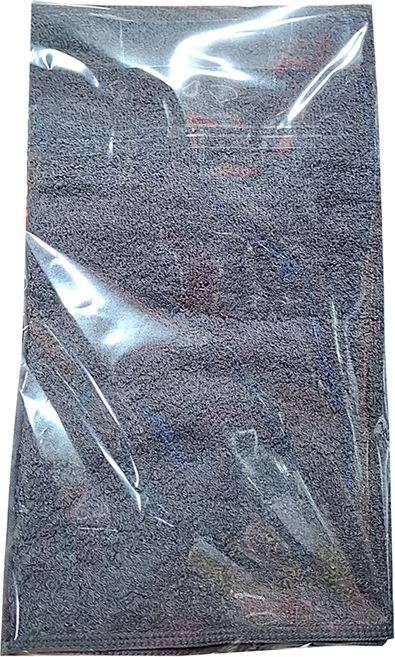 LIFE 來福牌 HS0526簡單素色毛巾 33 x 76cm 88g 棉紗, 深灰, 1條