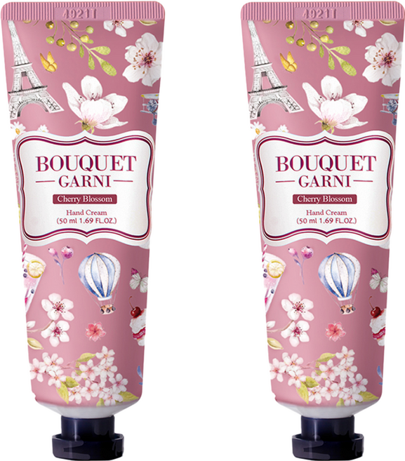 BOUQUET GARNI 香氛護手霜 櫻花香, 50ml, 2條