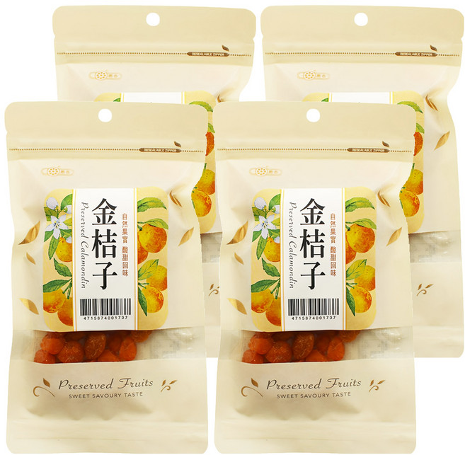 惠香 金桔子, 140g, 4包