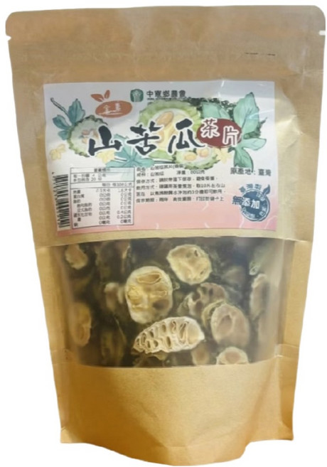 中寮鄉農會 山苦瓜茶片, 80g, 1入, 1包