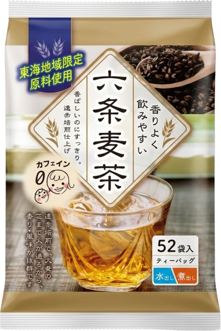 福玉 六條麥茶, 1袋, 52包, 7g
