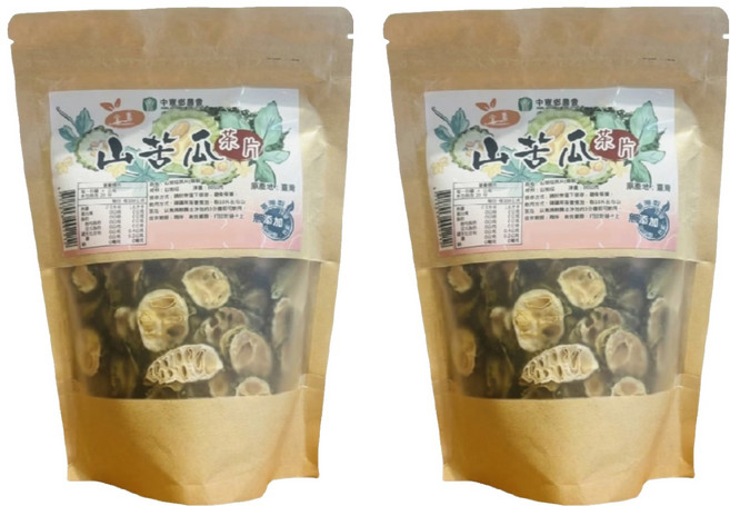 中寮鄉農會 山苦瓜茶片, 80g, 1入, 2包