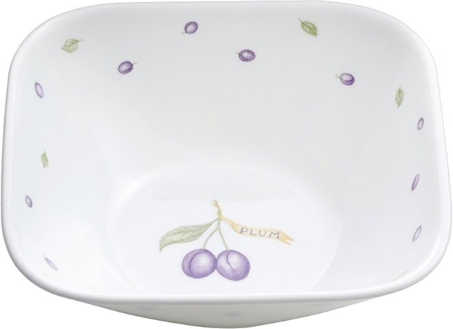 Corelle Brands 康寧餐具 方形碗 23oz, 1個, 紫梅