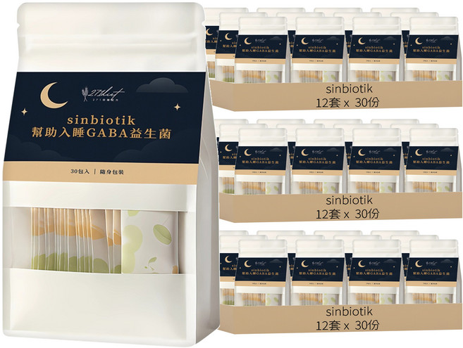 271diet sinbiotik 幫助入睡 GABA 益生菌, 36套, 30份