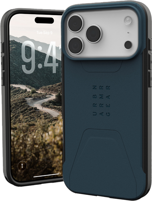 UAG iPhone 18/17 Pro Max 磁吸耐衝擊簡約保護殼-藍