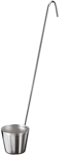 日本製 不鏽鋼 梅酒勺 22ml 柄長19cm 直徑38 x 30 銀色 1個