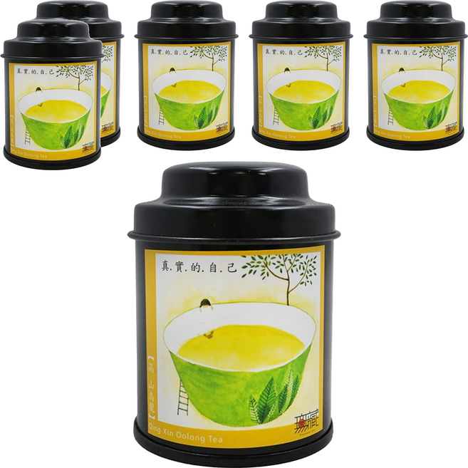 無藏茗茶 阿里山故事茶 高山烏龍 小茶罐, 18g, 1入, 6罐