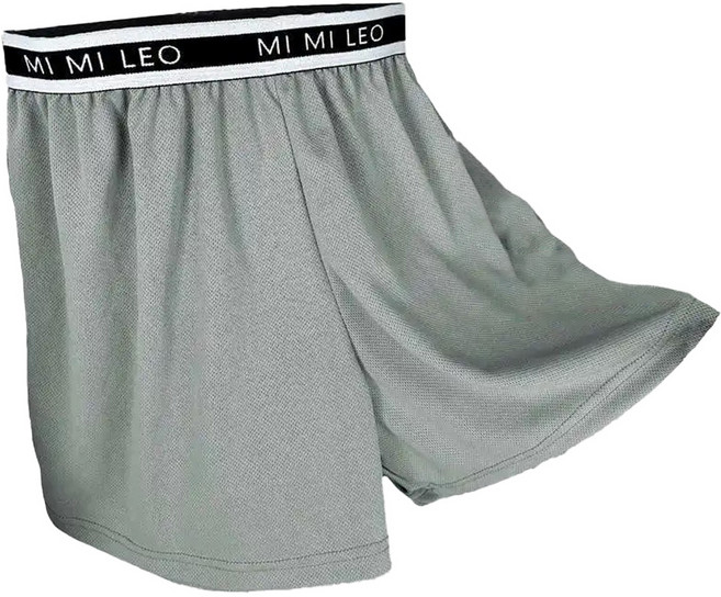 MI MI LEO 彈力織帶竹炭內褲 6件組