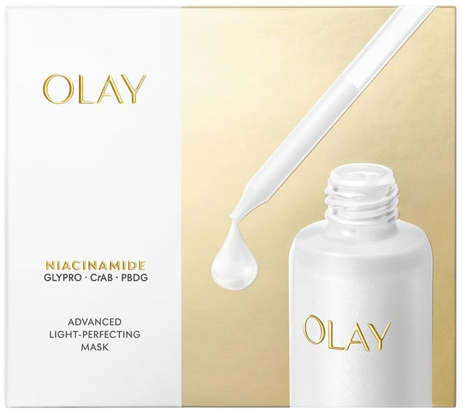 OLAY 歐蕾 台灣公司貨 水感透白面膜, 5片, 1組