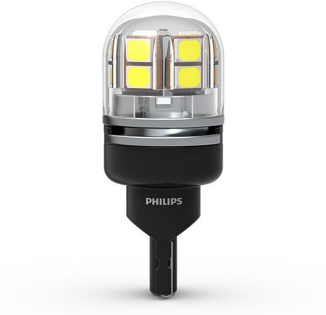 PHILIPS 飛利浦 台灣公司貨 Ultinon Pro7000 W16W 小炸彈白光倒車燈, 1套, T16