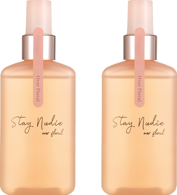 BODYHOLIC STAY NUDY 髮體噴霧 Over Floral, 花香, 100ml, 2個