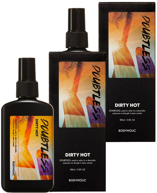 BODYHOLIC Doubtless Line 身體噴霧 Dirty Hot, 100ml, 2個