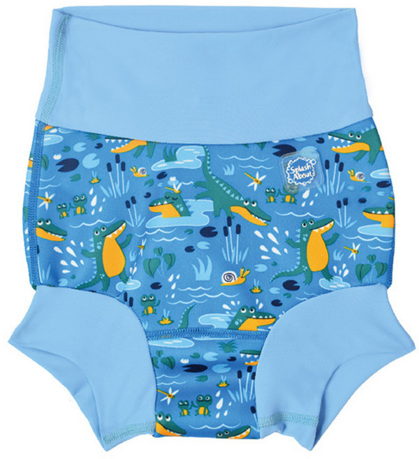 Splash About Brand New Happy Nappy 全新3D游泳尿布褲 奇幻鱷魚, XL, 1件
