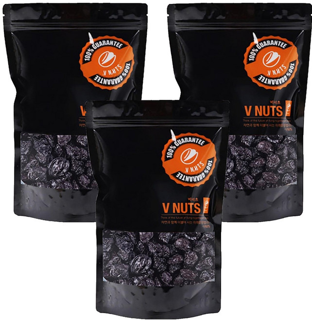 HOMEINFOOD B-nuts 西梅乾, 1kg, 3個