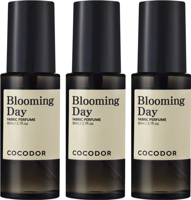COCODOR 珂珂朵爾 Fabric Perfume 香氛噴霧 Blooming Day 花開之日 80ml 從織品到空間的多功能噴霧, 3瓶