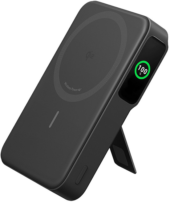 ANKER 磁吸行動電源 Qi2 15W 10000mAh, A1654H11, 黑色