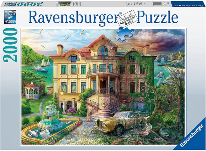 Ravensburger 維寶 拼圖 RV17464 14歲以上, 海灣莊園迴聲, 2000片, 1盒