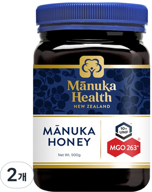 Manuka Health 麥盧卡蜂蜜 MGO 263+ UMF 10+, 2個, 500g