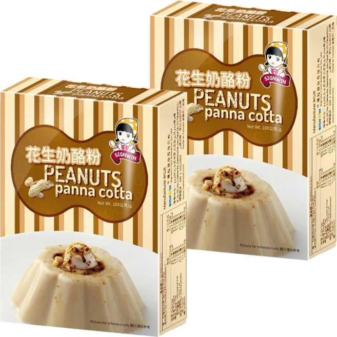 SIGNWIN 三得冠 花生奶酪粉, 100g, 2盒