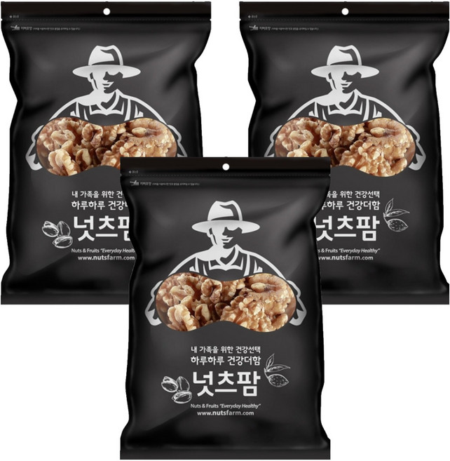 NUTS FARM 核桃, 1kg, 3包