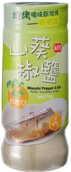 真好家 山葵椒鹽, 375g, 1瓶